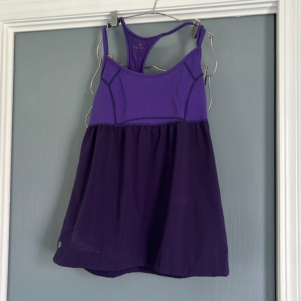 Althea size large purple tunic